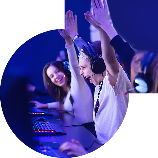 威客电竞独家双向驱动技术<br>让电竞玩家尽情享受极致高速快感